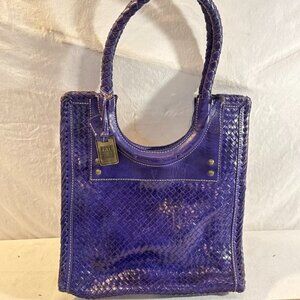 Vintage XXL Frye Skull Handbag